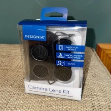 Insignia Camera Lens Kit: Macro, Fisheye, Wide-Angle