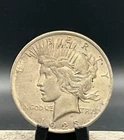 1923 Peace Silver Dollar — Circulated, Good Condition