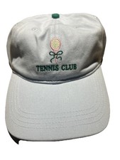 Womens Frasier Sterling Sport Tennis Club Hat Blue/ Green W/Pink Design