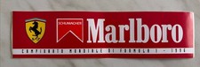 FERRARI ADESIVO VINTAGE STICKER CAMPIONATO MONDIALE F1 1996 MARLBORO SCHUMACHER