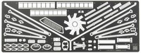 Hasegawa QG55 Detail Up Parts Etching Nakajima Type 95 Seaplane 1/48