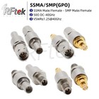 Precision SSMA na SMP GPO Wtyczka Gniazdo 40GHz Adapter mikrofalowy Złącze MMwave
