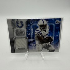 Topps 2014 Bowman T.Y. Hilton Relic #13 Indianapolis Colts NFL Football Card