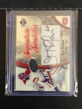 2005-06 Upper Deck Ice - JOSE THEODORE - Signature Swatches AUTO