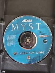 Myst Sega Saturn Complete CIB, Game, Manual & Original Case Tested *Please Read*