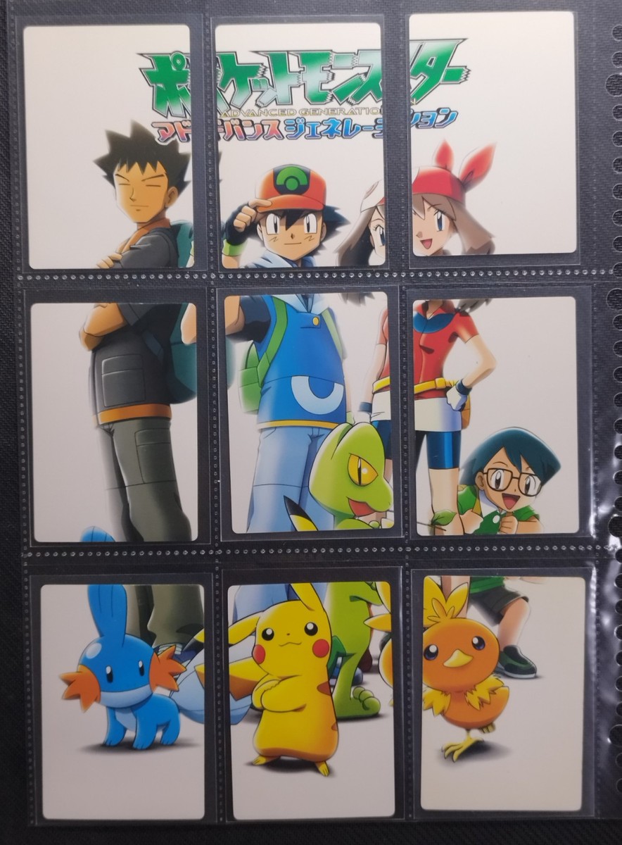 Pokemon Advanced Generation Adventure Card 18 Set 001-018 Japanese
