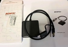 Memory Card Reader, BENFEI 4in1 USB 3.0 and USB-C to SD Micro MS CF Black