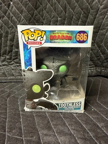 Funko Pop Movies Toothless 686 How to Train Your Dragon 10" Target Exclusive NEW
