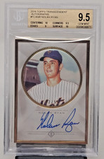 2016 TOPPS TRANSCENDENT NOLAN RYAN AUTO /52 BGS 9.5