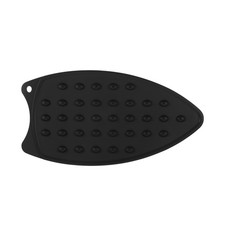 1Pcs Black Silicone Iron Rest Pad Mat for Hot Resistant