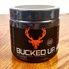 Bucked Up - Woke AF - "BLOOD RAZ" Flavor Preworkout - Exp 03/2027