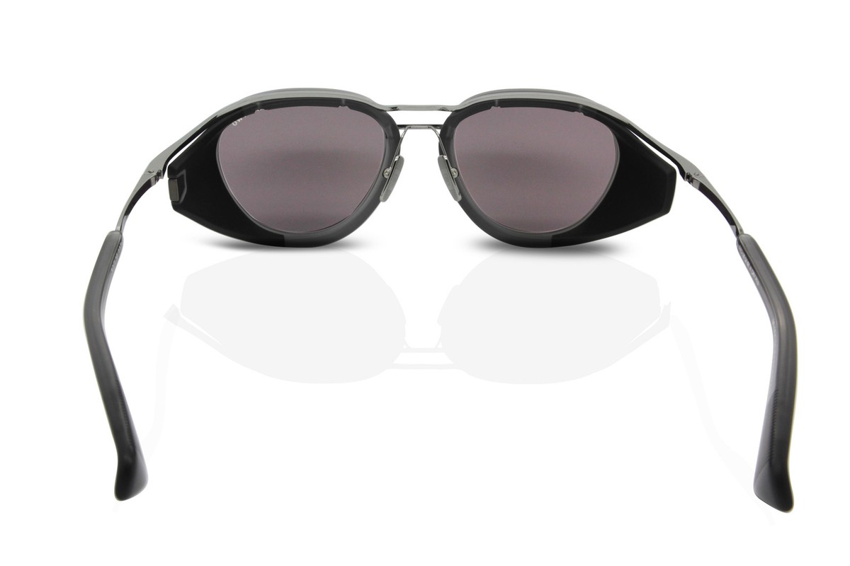 Dita Sunglasses Nacht-Two DTS128-02 Crystal Grey/Black Palladium 