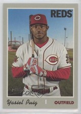 2019 Topps Heritage High Number Yasiel Puig #541 4l3