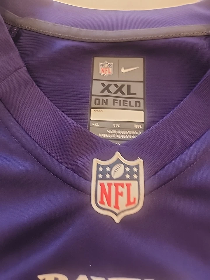 Camiseta Nike Baltimore Ravens NFL #27 Dobbins XXL púrpura  Foto 3 de 4