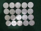 New Listing20 Silver Franklin Half Dollars 1950-1963 - Lot 1