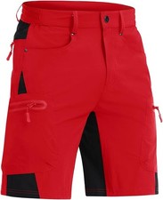 Men's Hiking Cargo Shorts Lightweight Quick Dry Outdoor Summer 5 Pocket Elastic