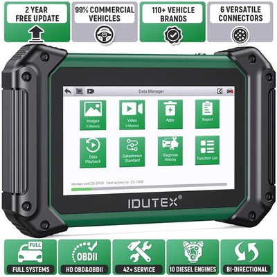 Isuzu Hino Heavy Duty Diesel Truck OBD2 Big Rig Scanner Fault Reset Tool TS710