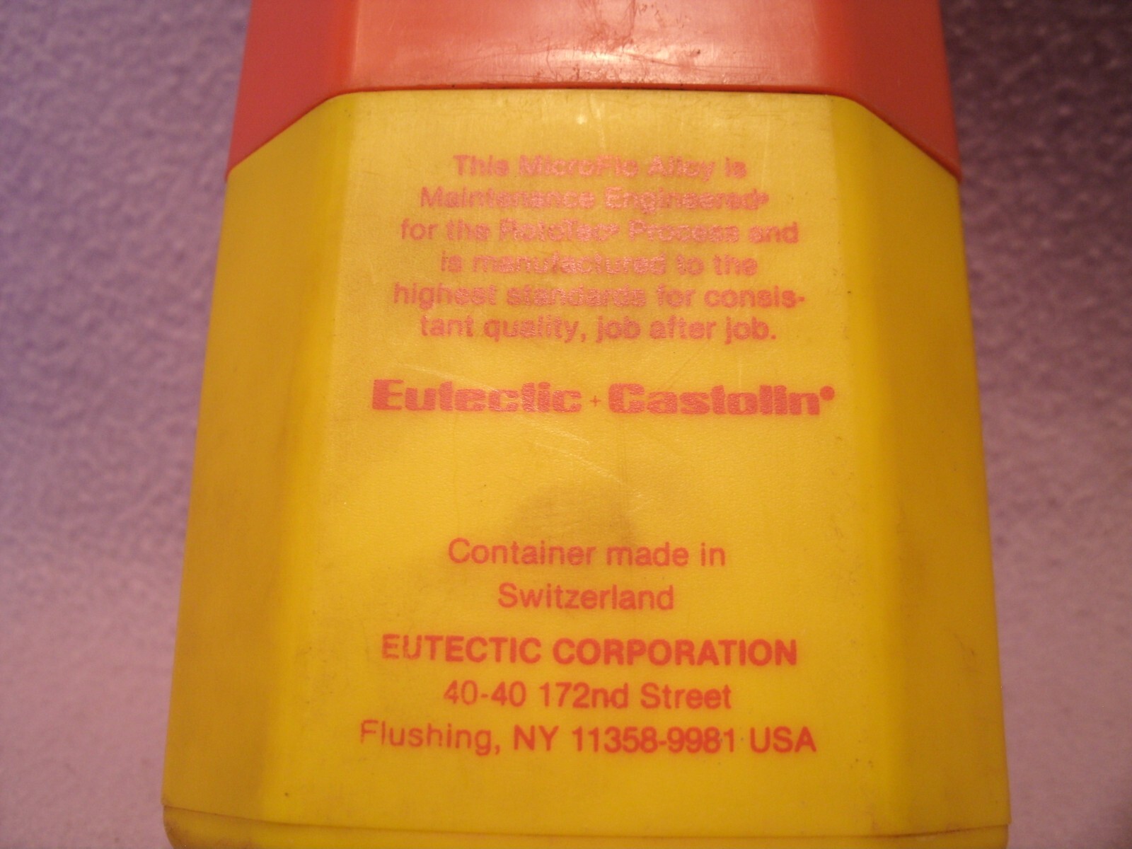 OEM New Castolin Eutectic Micro Flo Alloy Thermal Spray Powder 2.7 lbs