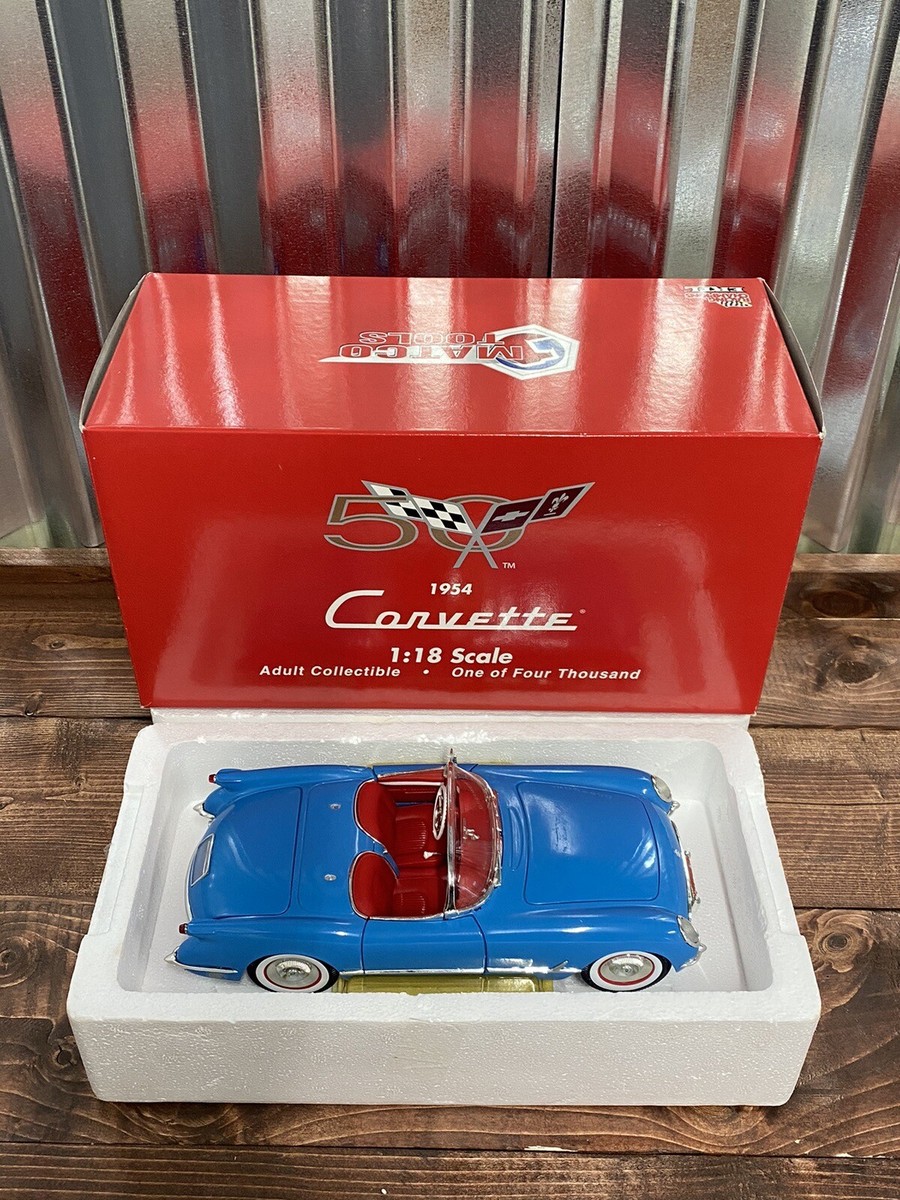 ERTL Matco Tools 1954 Chevrolet Corvette 1:18 Scale Diecast Racing