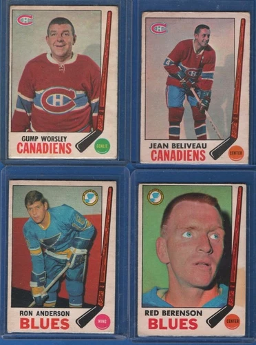 1969-70 OPC Hockey U-Pick From List-#1-231- VG-EX-Ex-Mt-NM-NM-MT