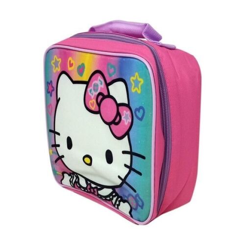 Hello Kitty Escuela Aislado Lunch Box Bolso Niñas Rosa Sanrio Snack Enfriador Niños - Imagen 3 de 5