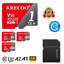 64GB 128GB 256GB 1TB Micro SD TF Card Ultra SDHC SDXC Memory Card Lot 1/5/10x