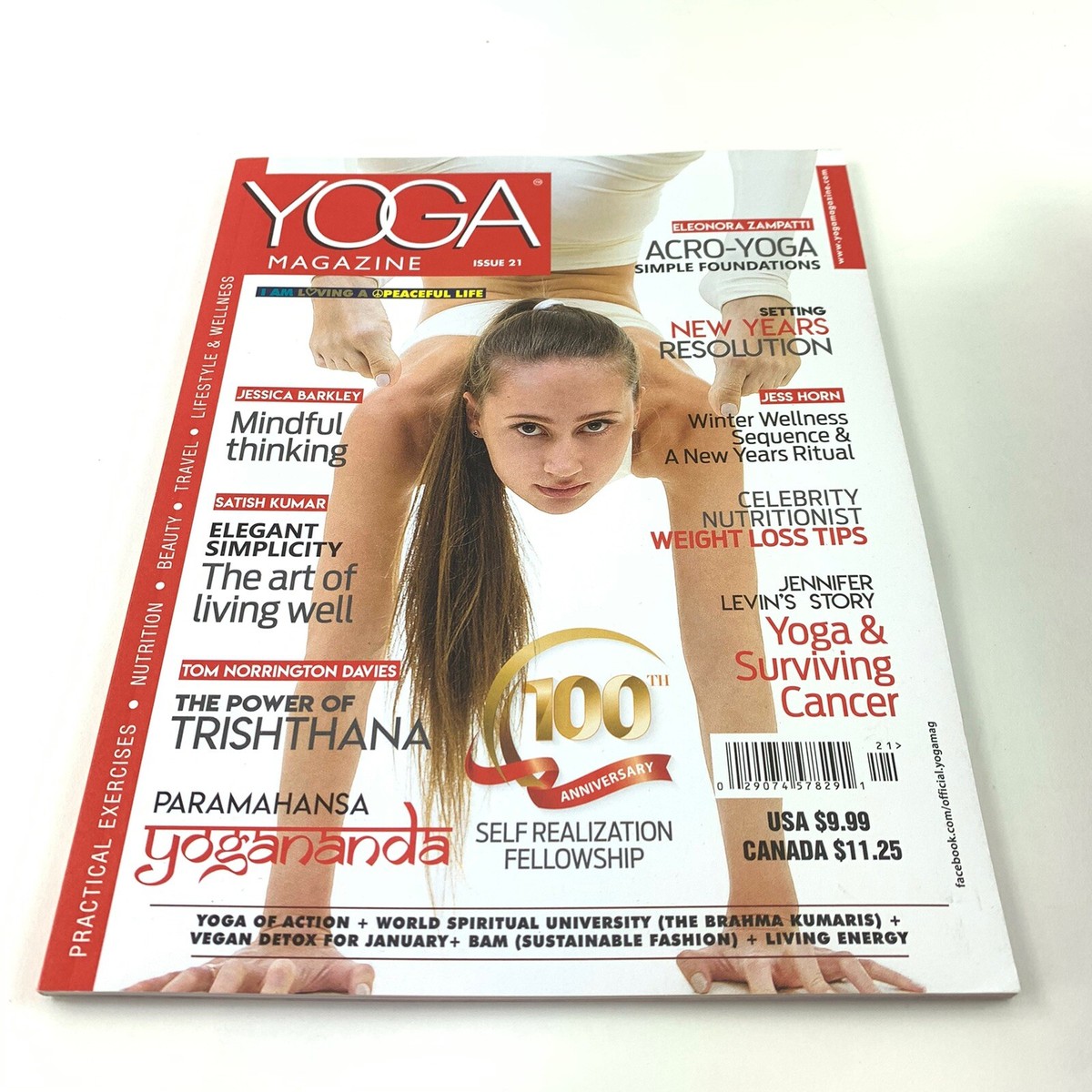 Yoga Magazine Jan 2020 Acro Trishthana Paramahansa Detox Weight 