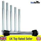 WHEELBARROW AXLE / SPINDLE METAL BOLT AND SLEEVE SET TO FIT 1" (25.4MM) BORE
