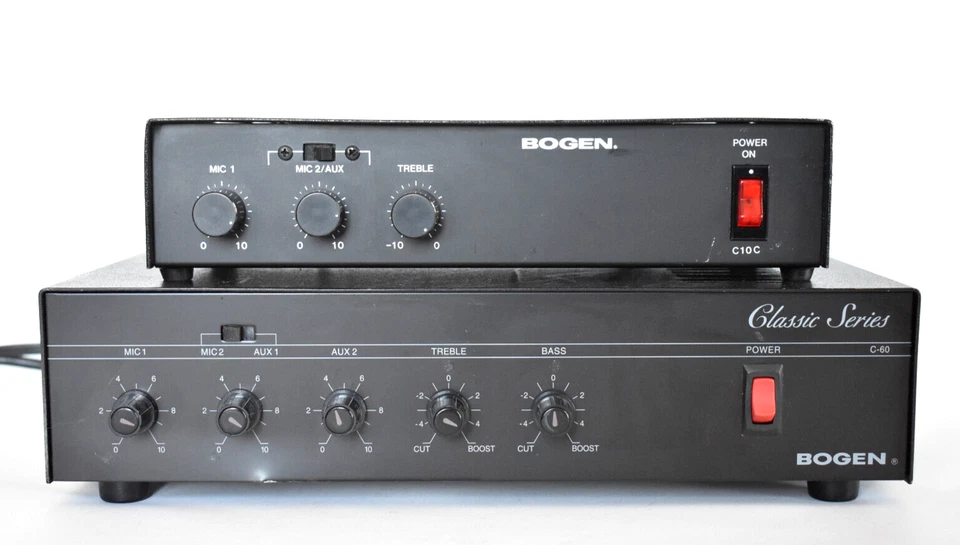 AMPLIFICADOR ARCO C60 60W FUNCIONANDO Y ARCO C10C (PARA REPUESTOS) EQUIPO DJ AMPLIFICADORES Foto 3 de 4