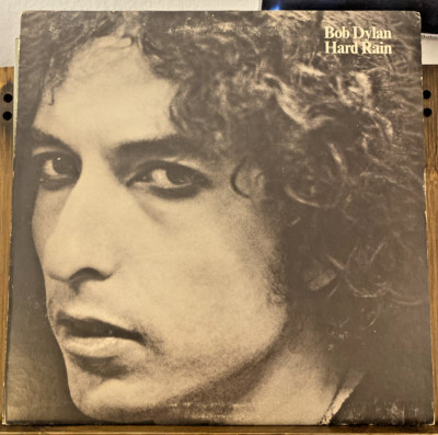 BOB DYLAN  Hard Rain  1976 Vinyl LP Columbia Records PC 34349  LIVE  VG