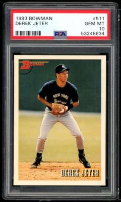 小物 Jeter Derek Jeter Rookie Card 1993 Bowman #511 PSA 10 | eBay