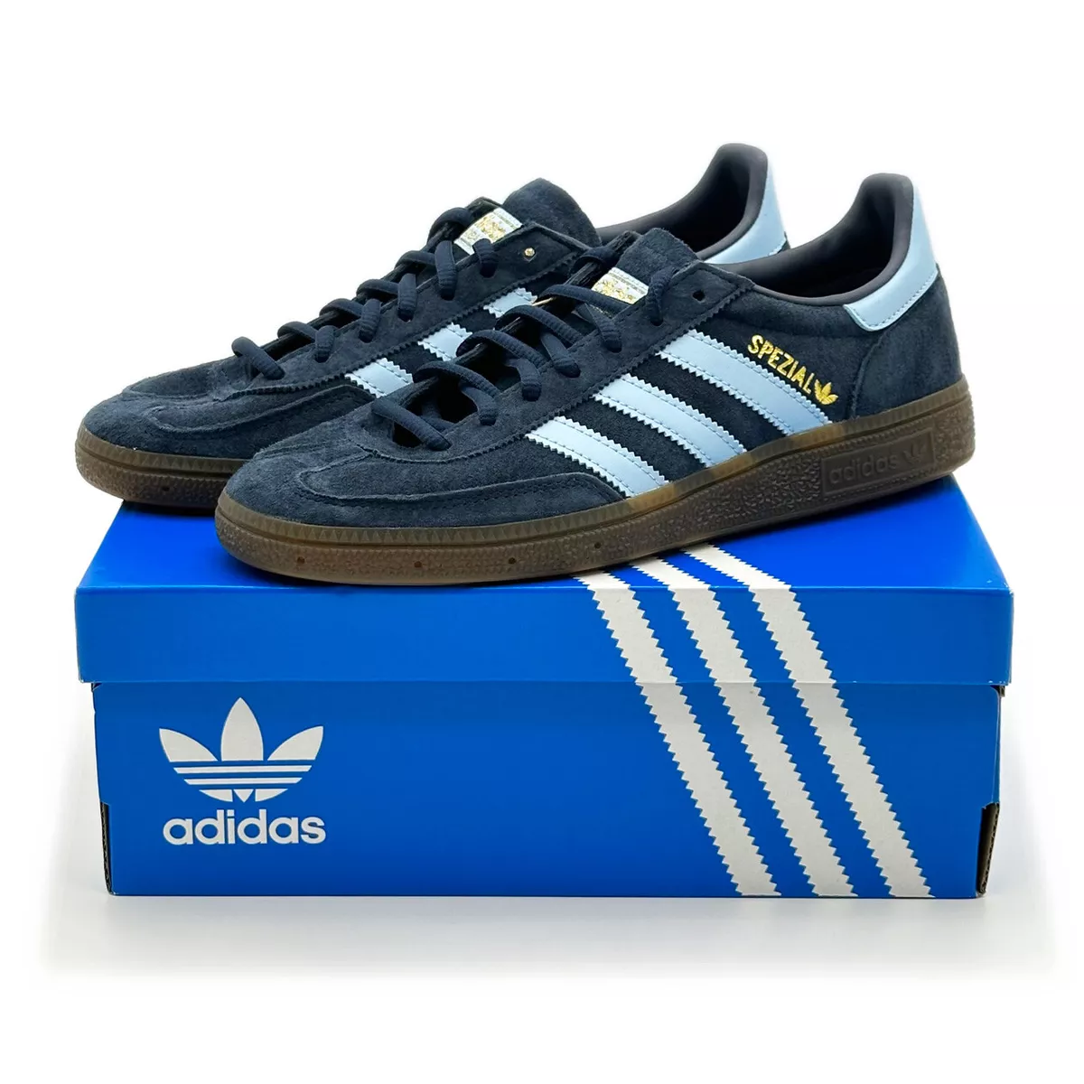 BD7633 adidas Originals Handball Spezial College Navy Clear Sky (Men's)