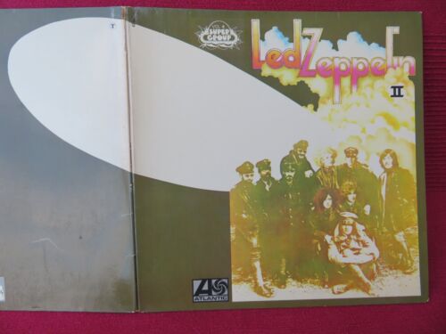LED ZEPPELIN II - Red and Plum Label  ( Sacem)   Re 1971  - Mispelling - Photo 1/4