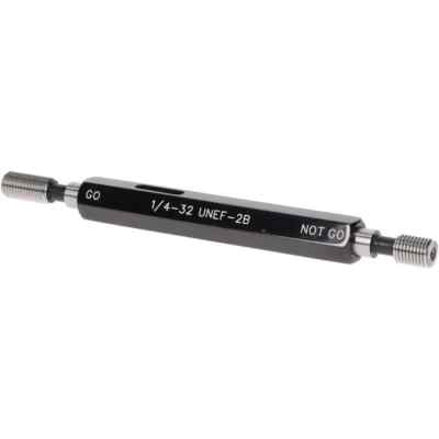 SPI 1/4-32, Class 2B, Double End Plug Thread Go/No Go Gage Steel, Size 1 Hand...
