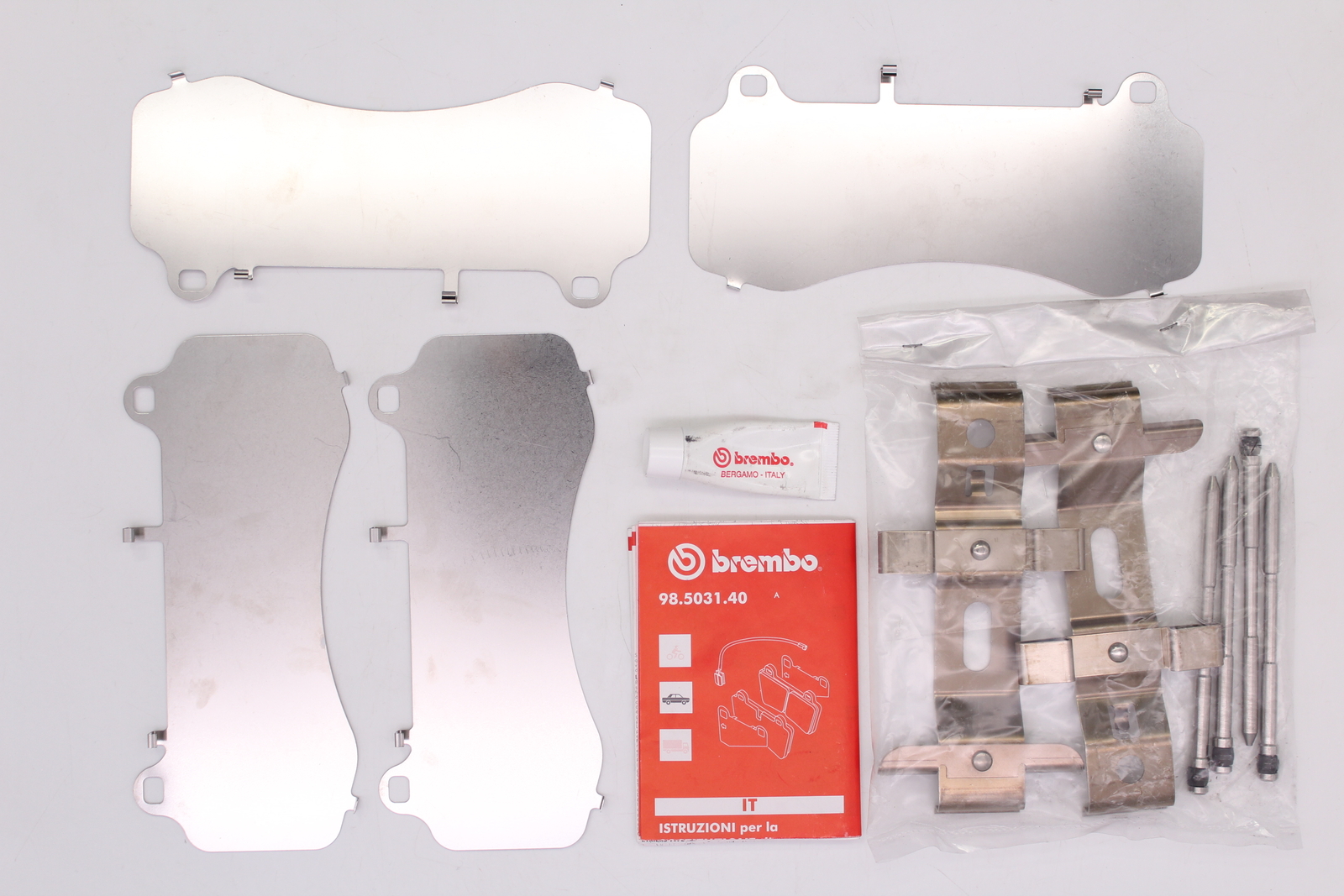 Brembo Front Brake Pad Kit Maserati M156 PN 980156012 for sale 