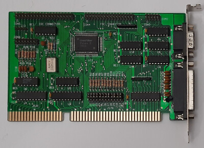 Goldstar Prime 2 ISA Multi-I/O IDE Floppy Controller (retro, 1993)