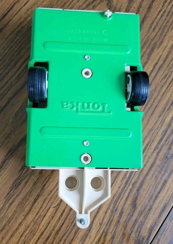 Vintage Tonka Pop Up Camper Trailer to Van Green Yellow Pressed Steel 1970’s USA - Picture 21 of 24