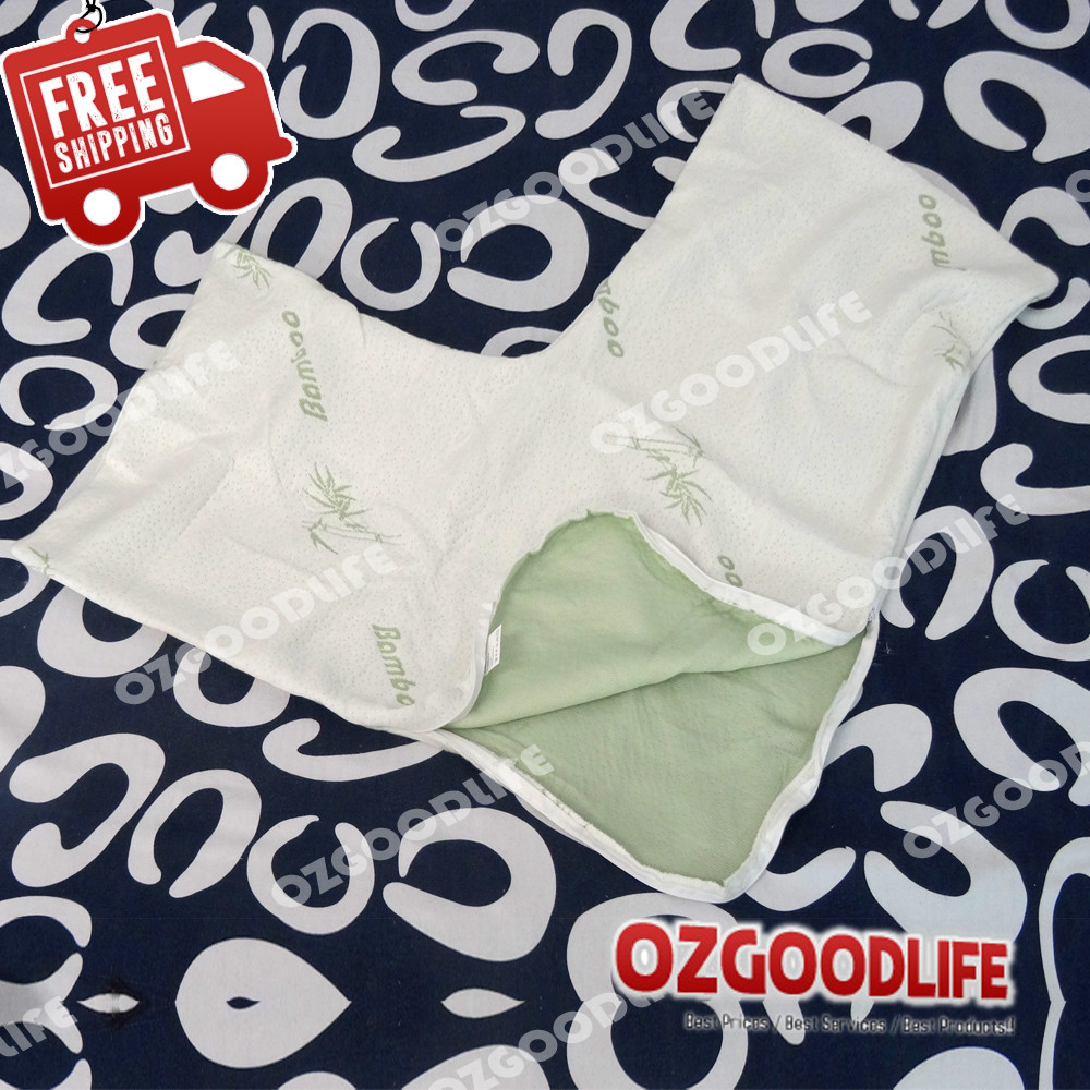 V Pillow Cover / Case made from Bamboo Fabric for Boomerang//TRI shape