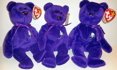 princess diana beanie baby ghost version