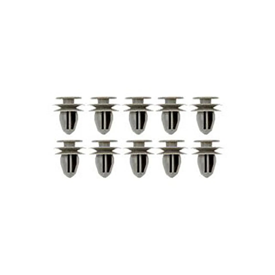 Dorman Set of 10 Interior Door Panel Fasteners Retainers Clips Fits Acura Honda - Image 3 of 4