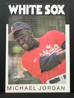 1994 MICHAEL JORDAN CHICAGO WHITE SOX - AAMER SPORTS TRADING CARD - PROMO