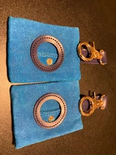 Set of 2 Finn Canvas Poop Bag Holders