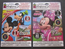 Colorforms Set of 2 Mickey Mouse  Minnie Mouse Disney Junior New 40 Pcs New 