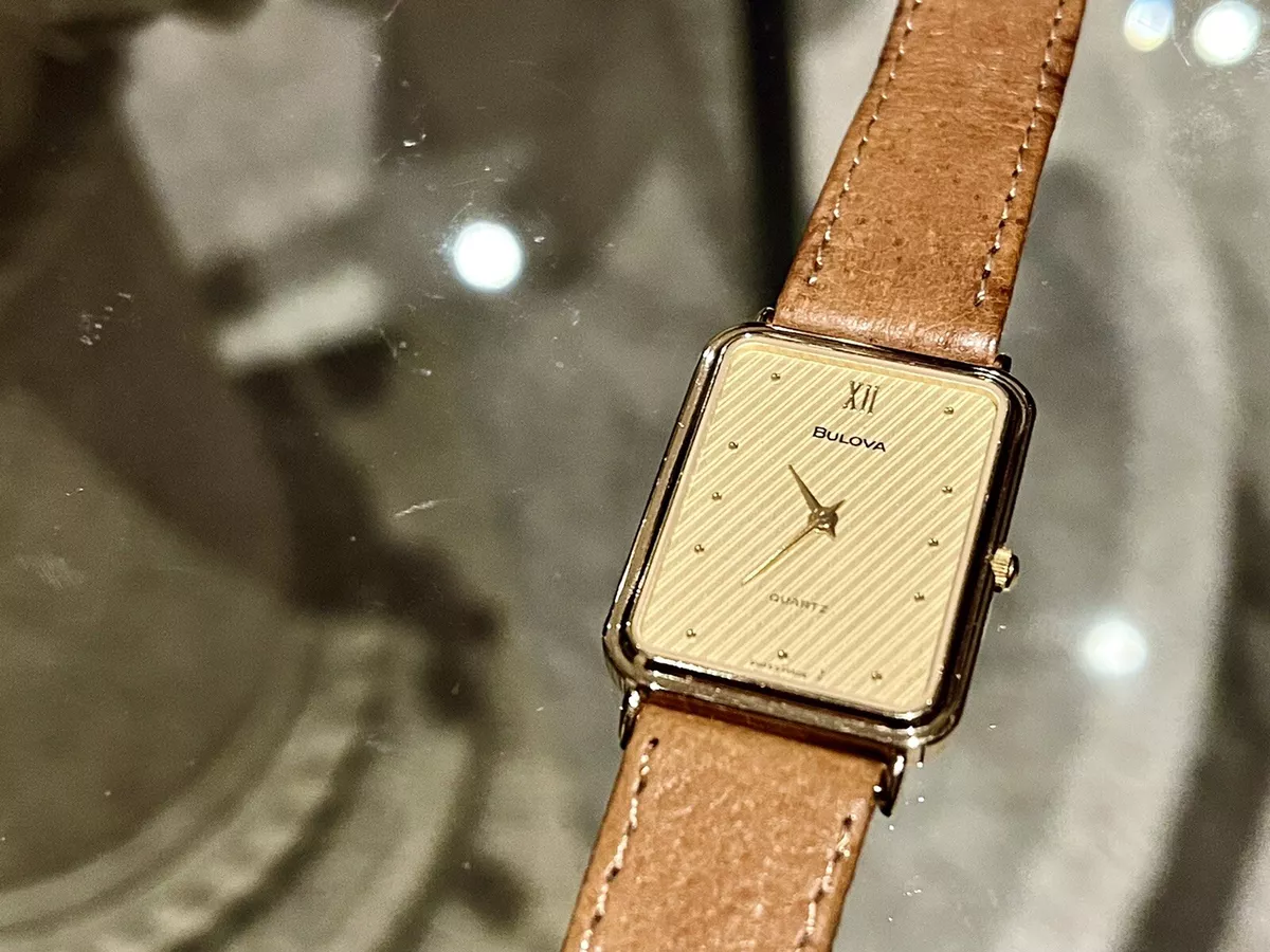 Bulova rettangolare hotsell