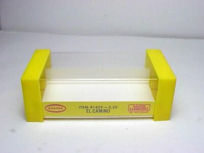 1429 EL CAMINO  SLOT CAR LABEL BY MODEL MOTORING AURORA FOR T-JETS