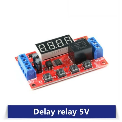 2x DC5V 10A Adjustable Time Delay Relay Module LED Digital Timers Control Switch - Picture 8 of 14