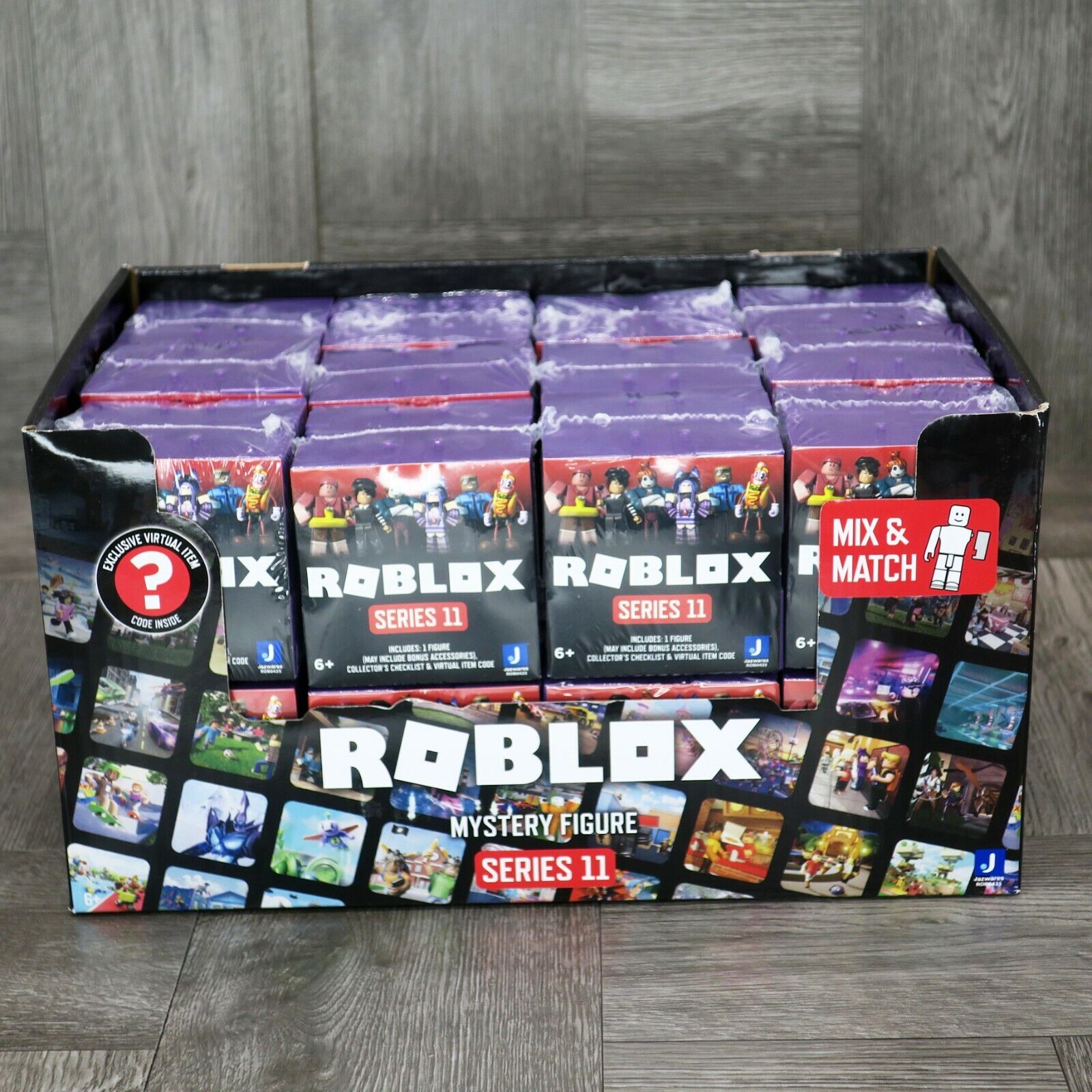 Roblox Series 11 Mystery Pack 1 RANDOM Figure Virtual Item Code Jazwares -  ToyWiz