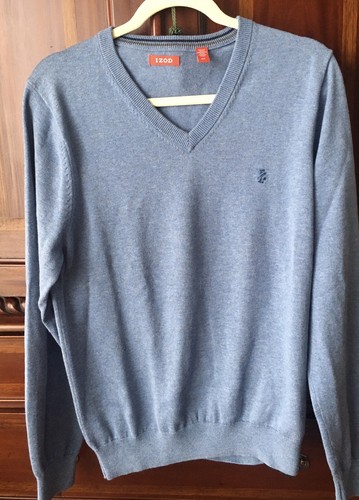 Izod Womens V Neck Long Sleeve 100 
