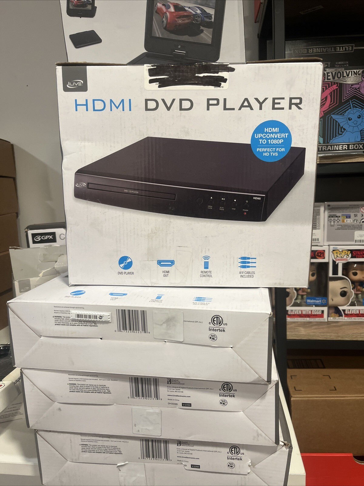 GPX DH300B 1080p Upconversion DVD Player with HDMI, Black eBay