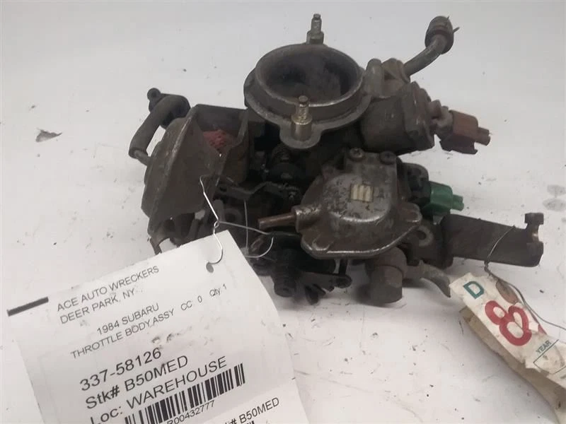 Conjunto de válvula de acelerador del cuerpo del acelerador para 83-84 BRAT 432777 Foto 2 de 4